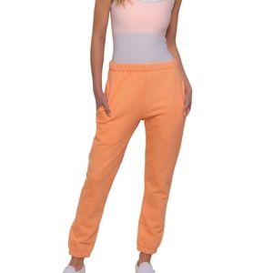 MORGAN STEWART SPORT Cantaloupe Sweatpants